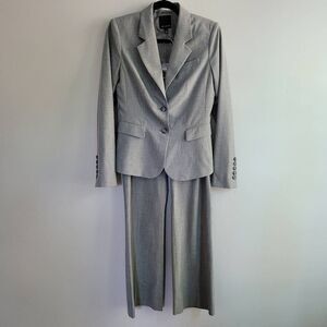 Vintage Y2K The Limited grey pant suit cassidy fit size 4 short business profess